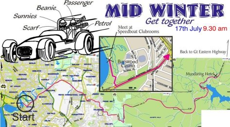 Mid Winter Get Together Map